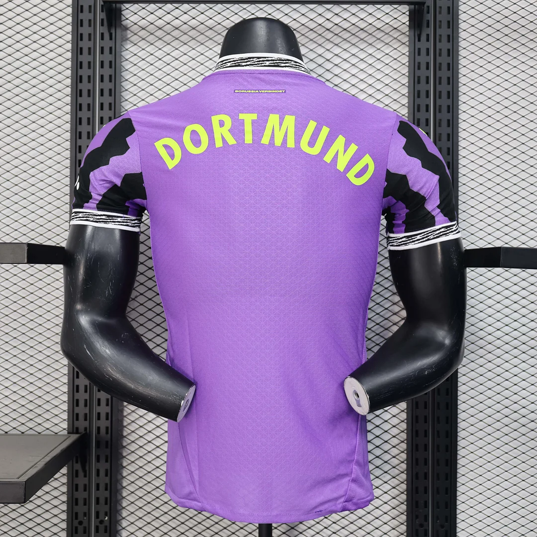 2025/2026 Player Version Dortmund Special Edition Purple Football Shirt 1:1 Thai Quality - Image 2
