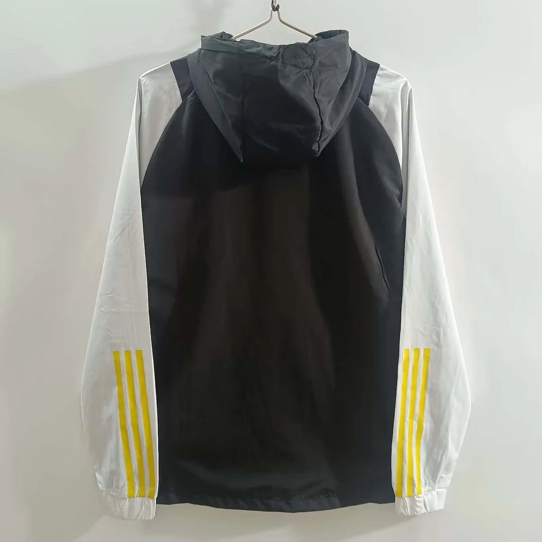 2025/2026 Tigres Windbreaker Black and white Football Shirt 1:1 Thai Quality - Image 2