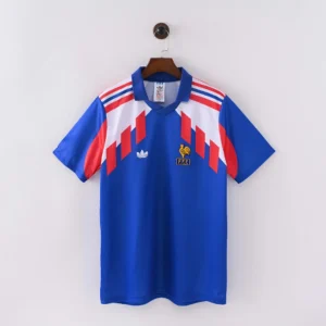 1990 Retro France Home Football Shirt 1:1 Thai Quality