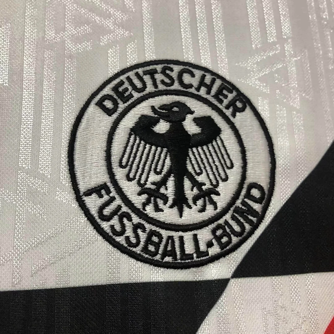 1990 Retro Soccer Jersey Germany Home - Image 4
