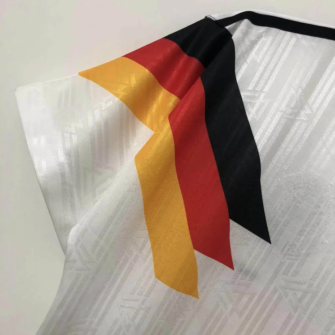1990 Retro Soccer Jersey Germany Home - Image 8