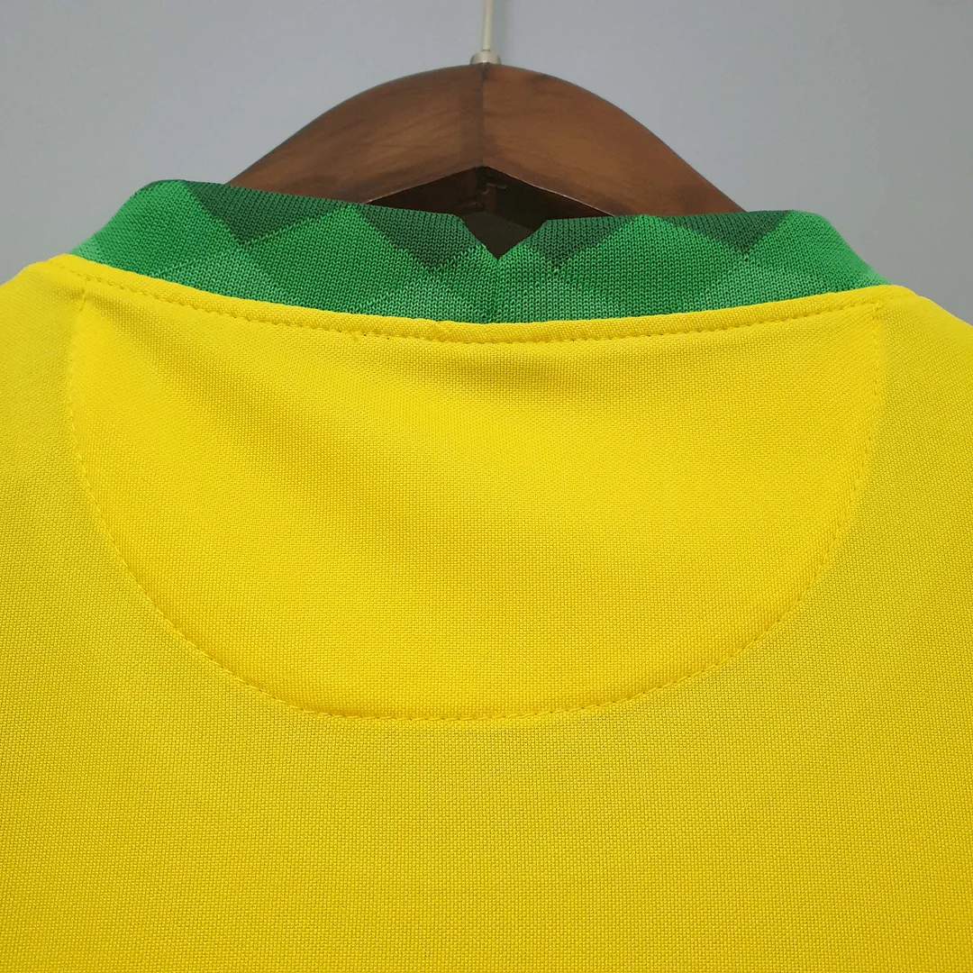 2020 Retro Brazil Home Football Shirt 1:1 Thai Quality - Image 4