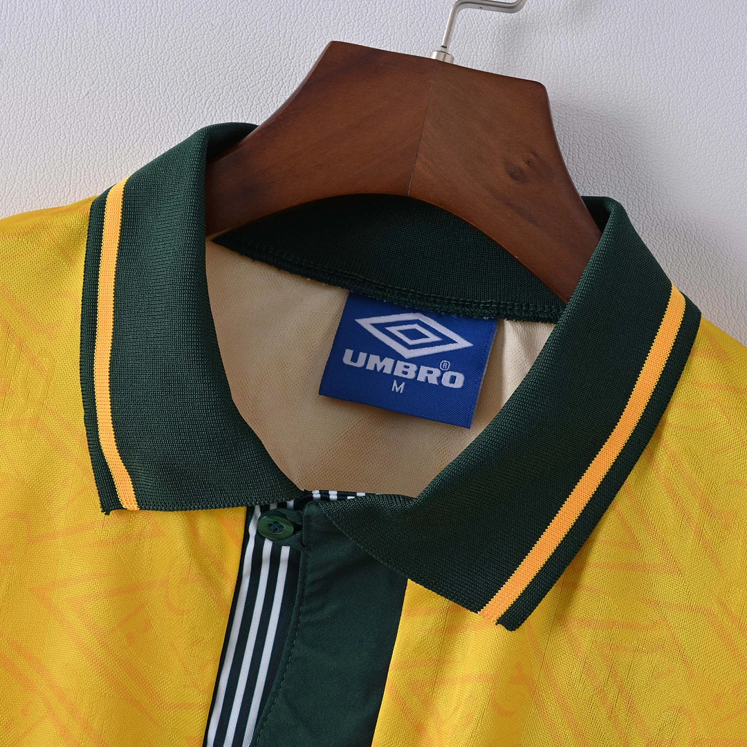 1991/1993 Retro Brazil Home Football Shirt 1:1 Thai Quality - Image 3