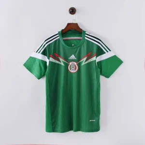 2014 Retro Mexico National Home Football Shirt 1:1 Thai Quality