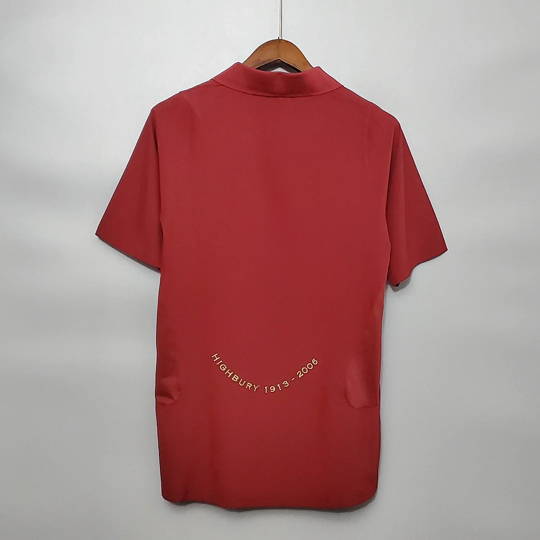 2005/2006 Retro Arsenal Home Football Shirt 1:1 Thai Quality - Image 2