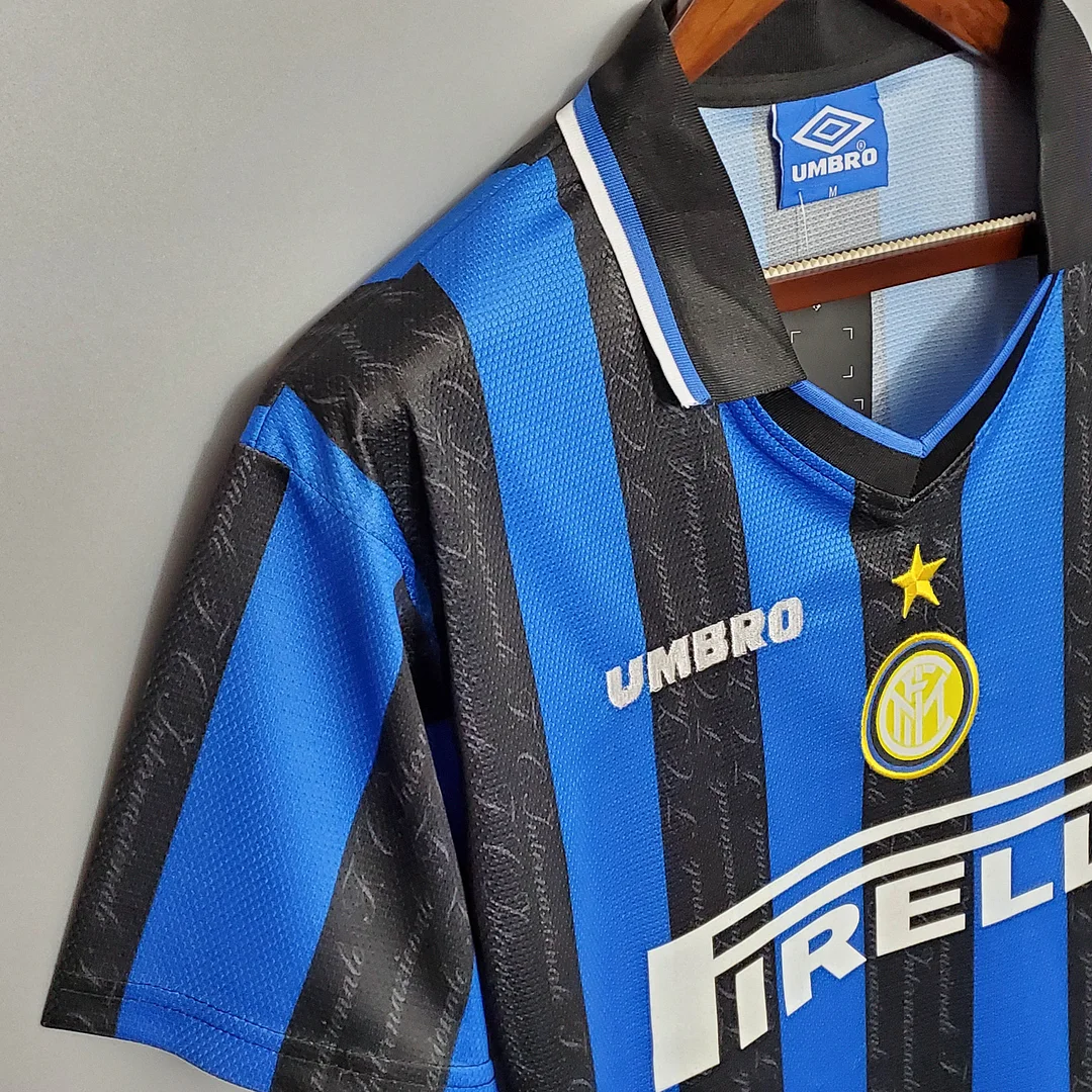 1997/1998 Retro Internazionale Milan Home Football Jersey 1:1 Thai Quality - Image 5