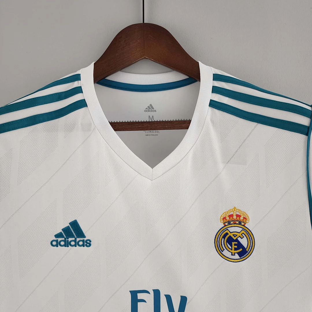 2017/2018 Retro Real Madrid Home Football Shirt 1:1 Thai Quality - Image 4