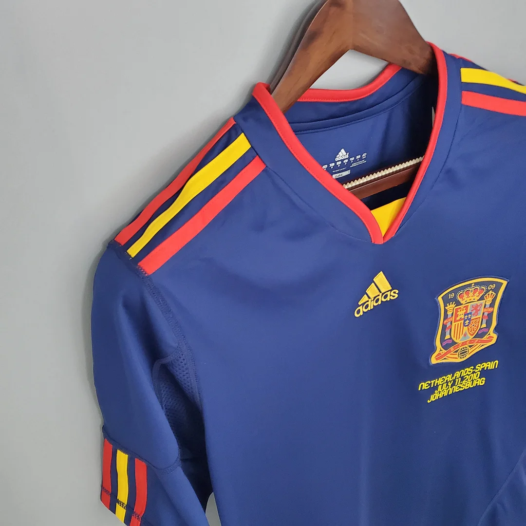 2010 Retro Spain Away Soccer Shirt - Image 6