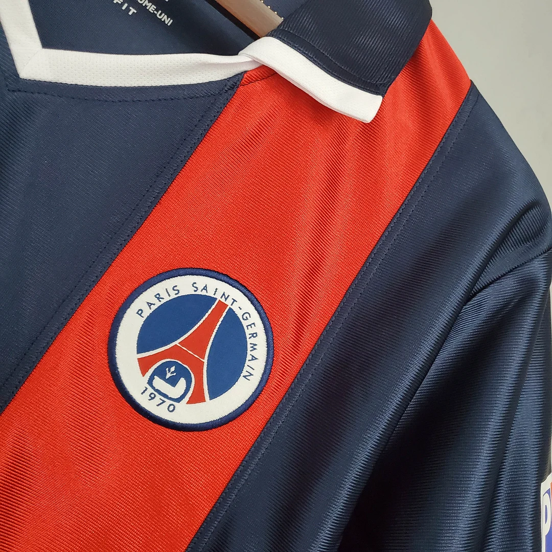2001/2002 Retro Psg Paris Saint-Germain Home - Image 5