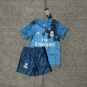 2017/2018 Retro Real Madrid Third Away Football Shirt 1:1 Thai Quality Kids Size