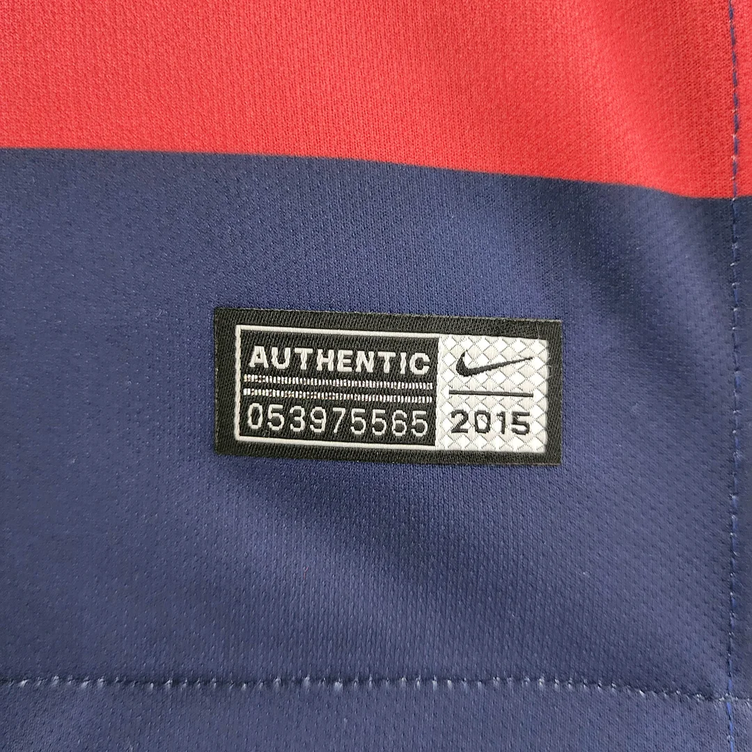 2015/2016 Retro Barcelona Football Shirt Home 1:1 Thai Quality - Image 3