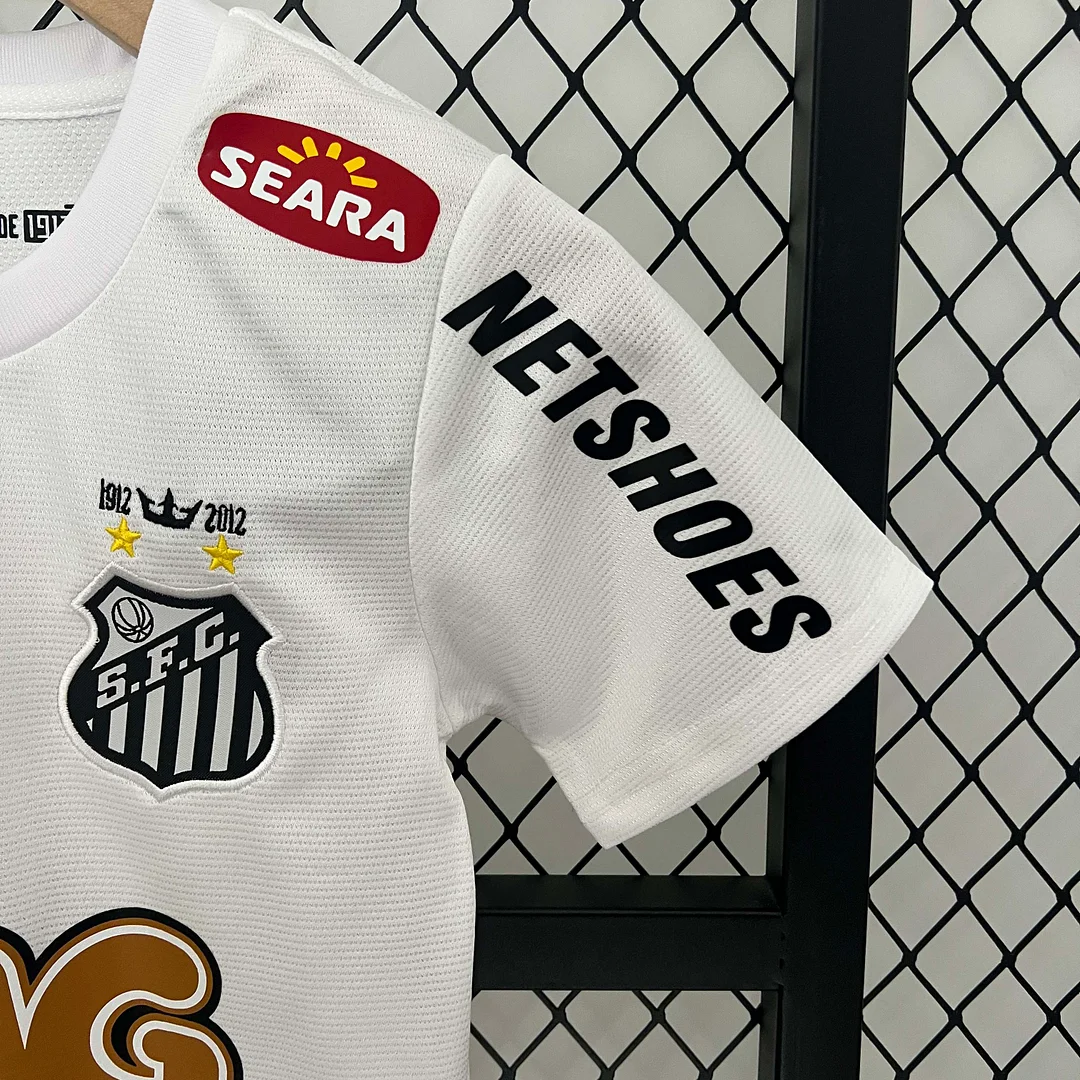 2012 Retro Santos Home Football Shirt 1:1 Thai Quality Kids Size - Image 6