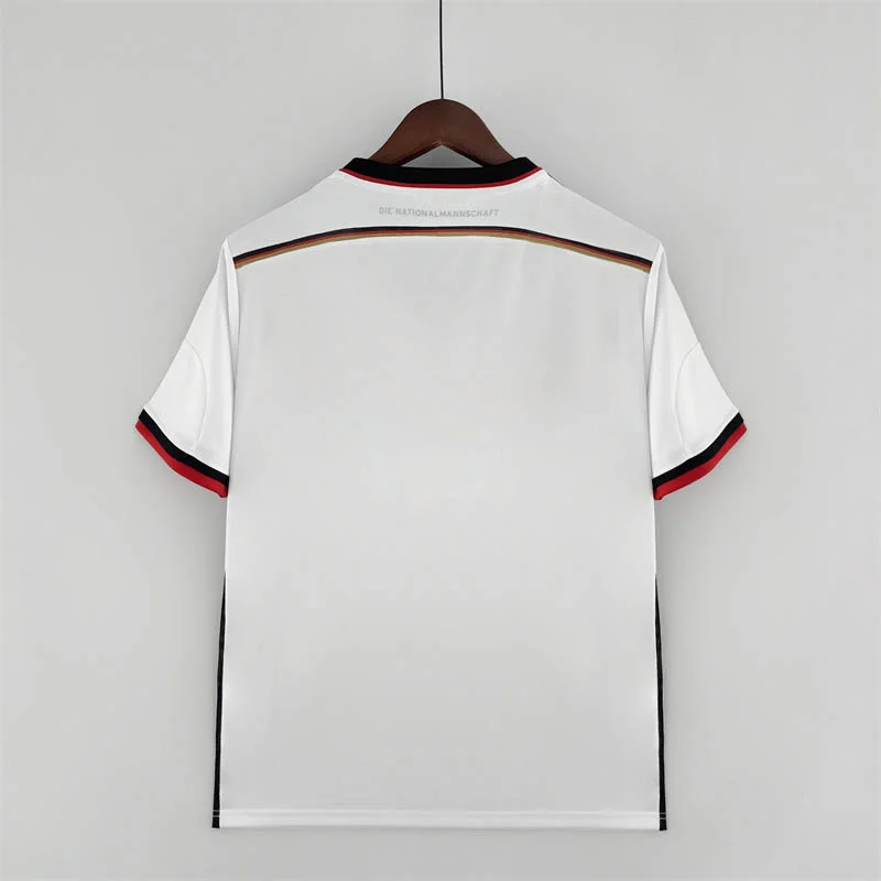 2014 Retro Germany Home Soccer Jersey - Image 2