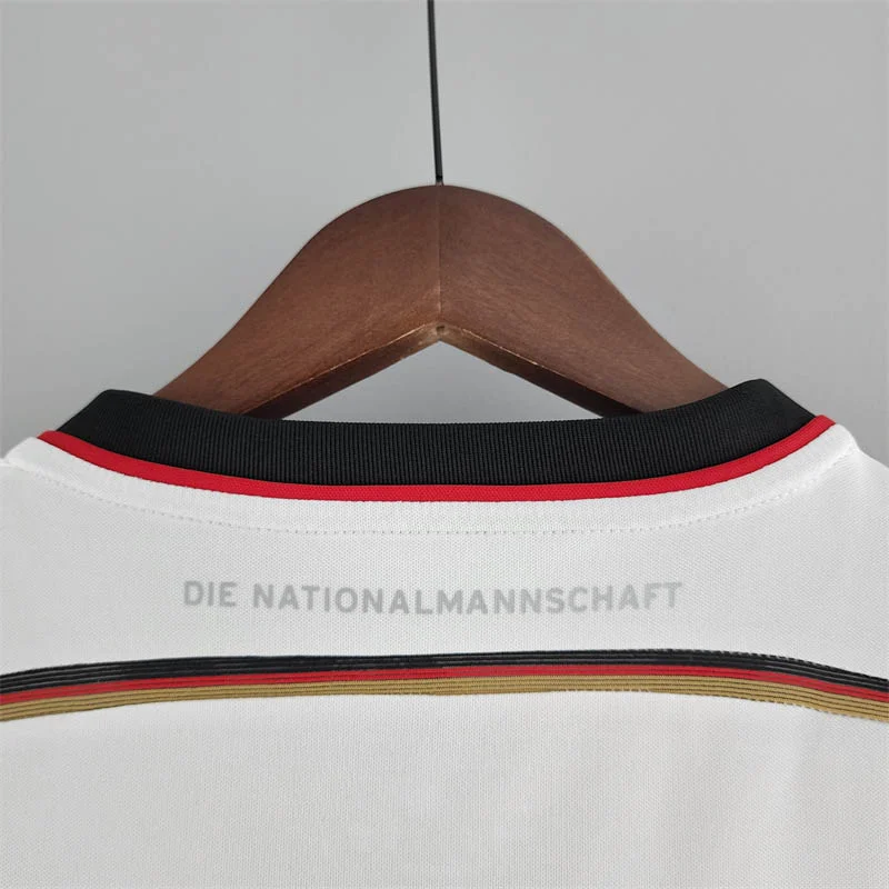 2014 Retro Germany Home Soccer Jersey - Image 7
