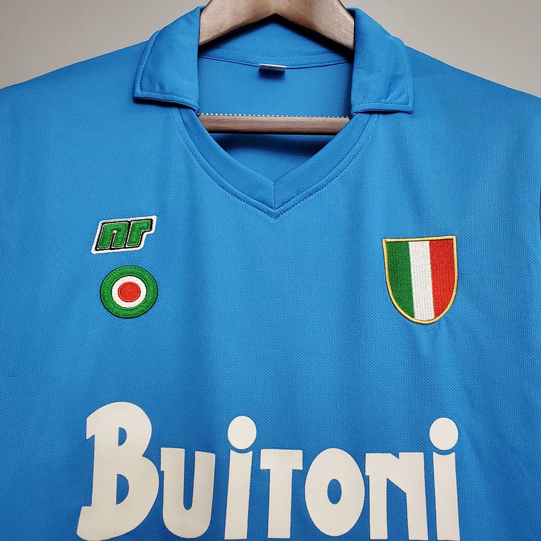 1987/1988 Retro Napoli Home Soccer Jersey 1:1 Thai Quality - Image 4