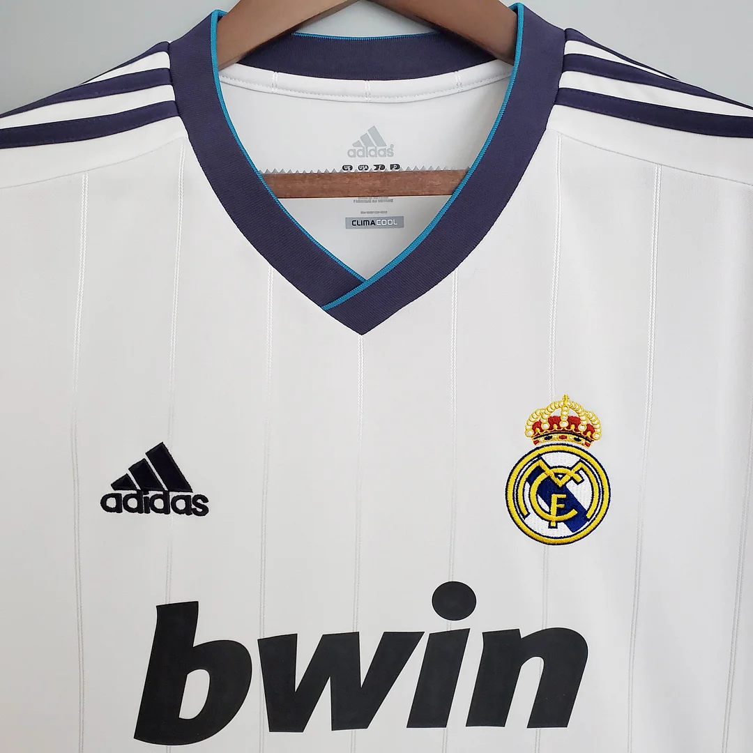 2012/2013 Retro Real Madrid Home - Image 3