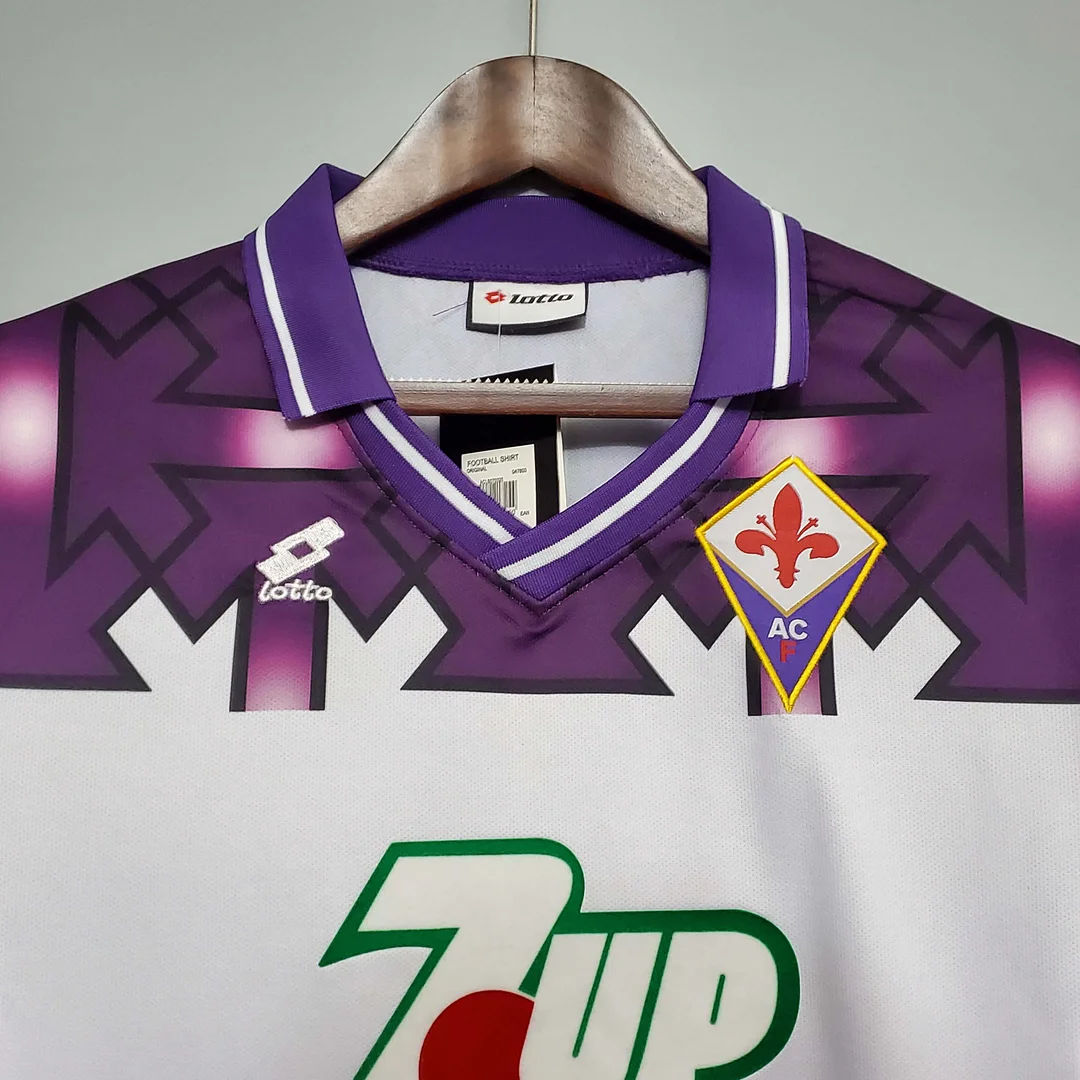 1992/1993 Retro Fiorentina Away Soccer Jersey 1:1 Thai Quality - Image 3