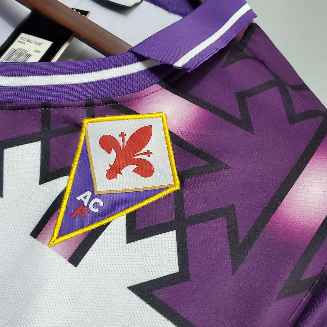 1992/1993 Retro Fiorentina Away Soccer Jersey 1:1 Thai Quality - Image 7