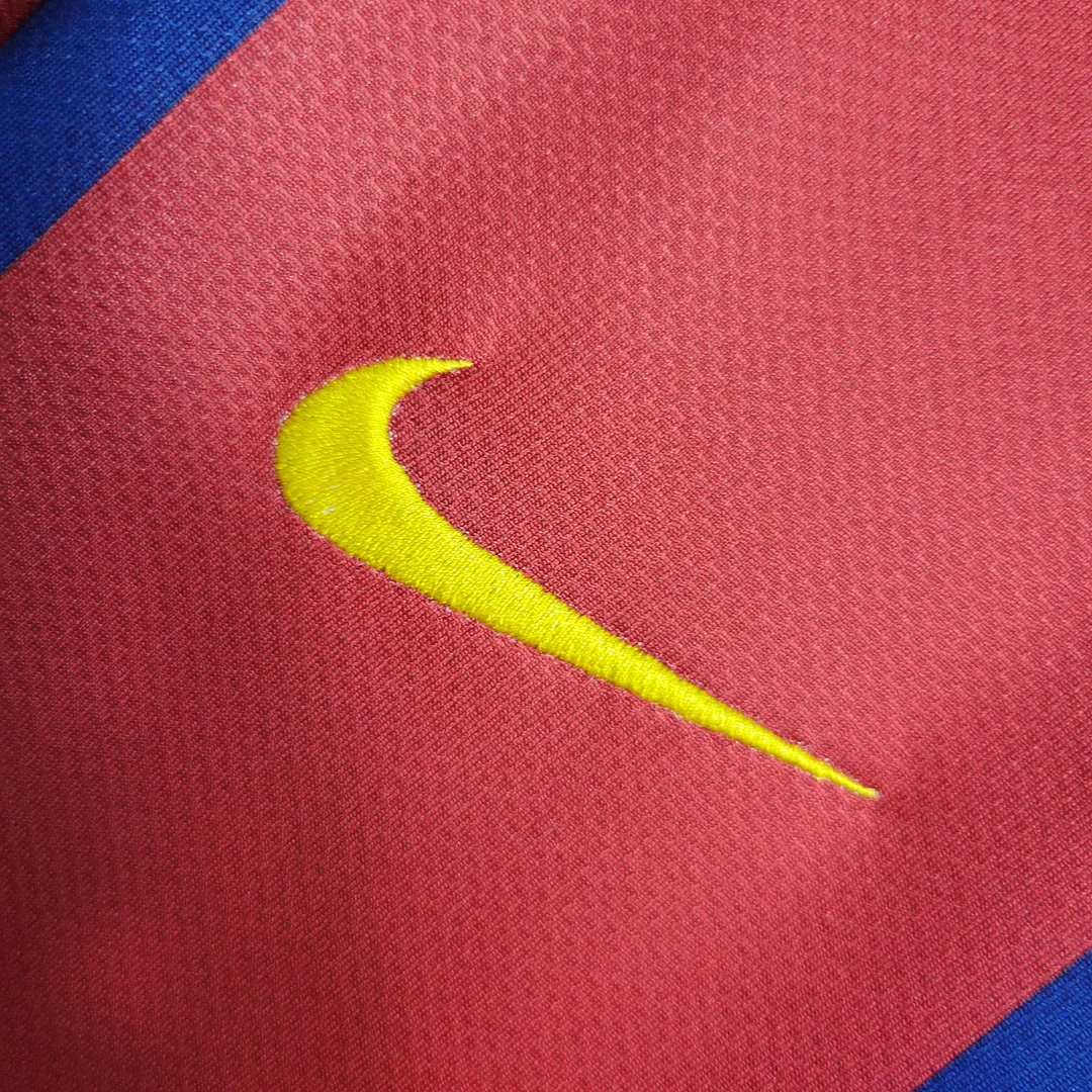 Retro Barcelona Football Shirt Home 2007/2008 1:1 Thai Quality - Image 4