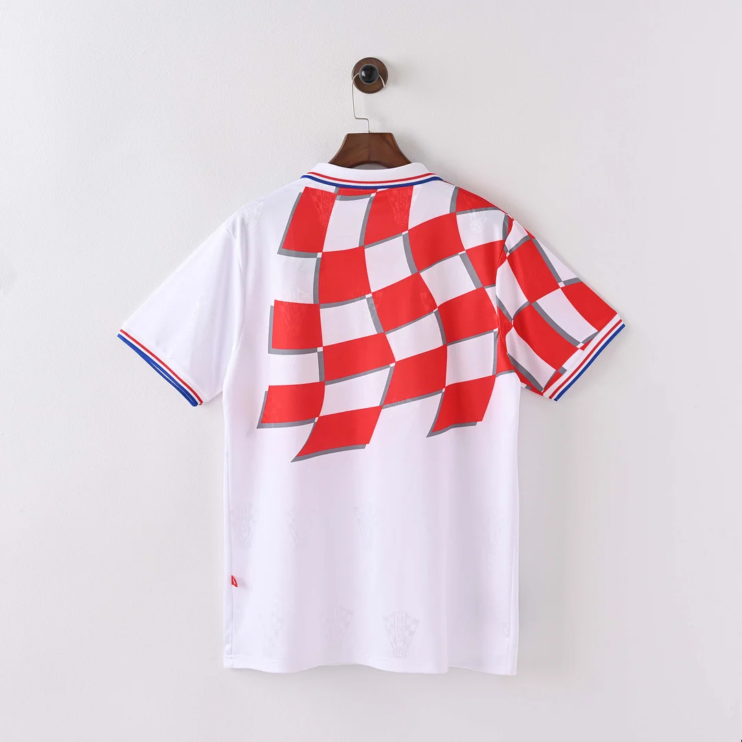 1998 Retro Croatia National Team Home Football Shirt 1:1 Thai Quality - Image 2