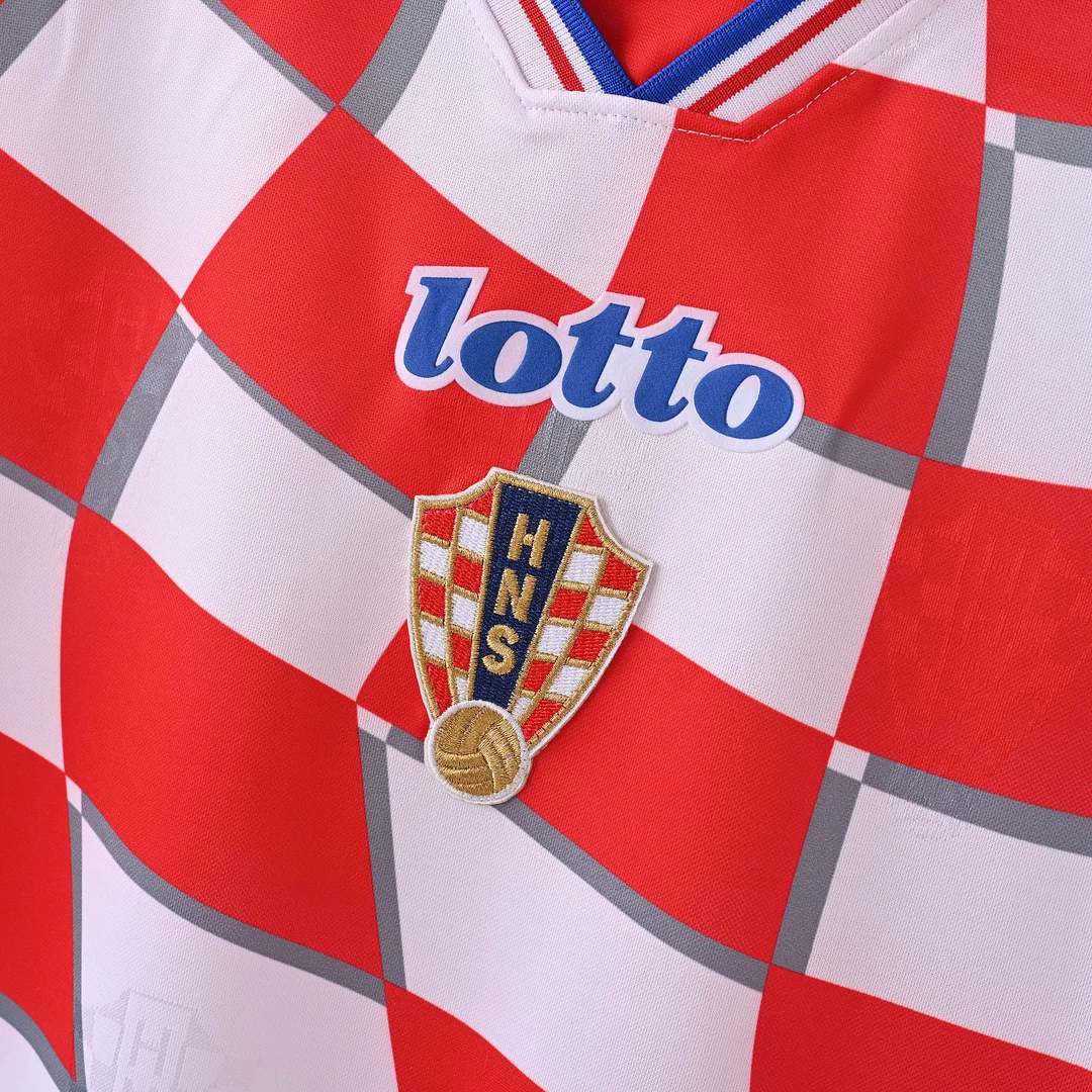 1998 Retro Croatia National Team Home Football Shirt 1:1 Thai Quality - Image 4