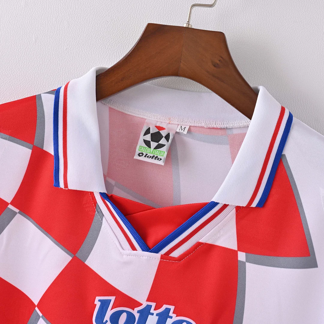 1998 Retro Croatia National Team Home Football Shirt 1:1 Thai Quality - Image 5