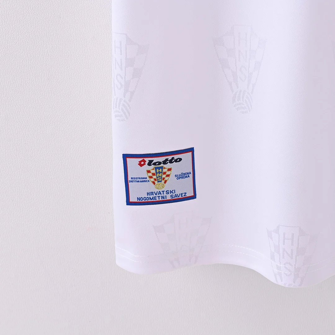 1998 Retro Croatia National Team Home Football Shirt 1:1 Thai Quality - Image 7