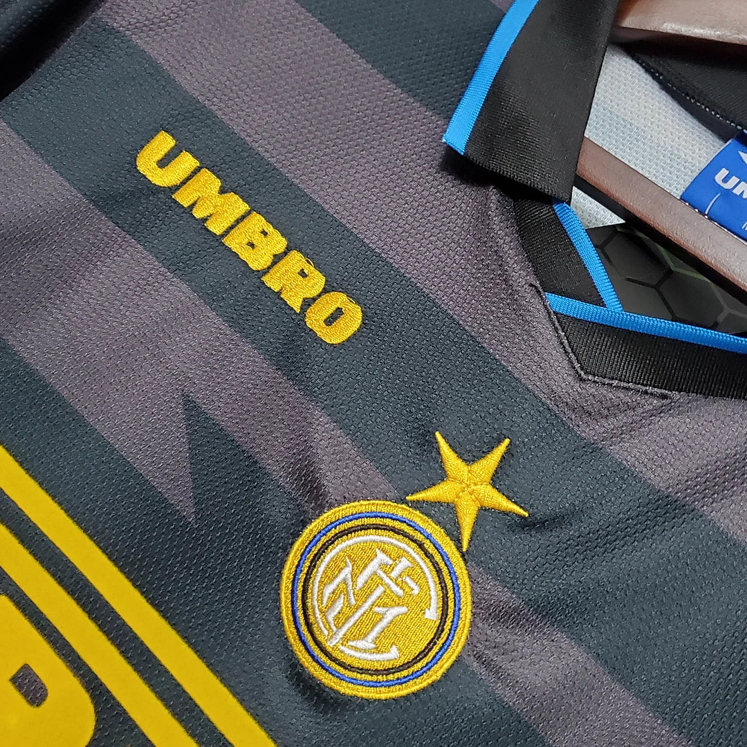 1997/1998 Retro Internazionale Milan Third Away Football Jersey 1:1 Thai Quality - Image 4