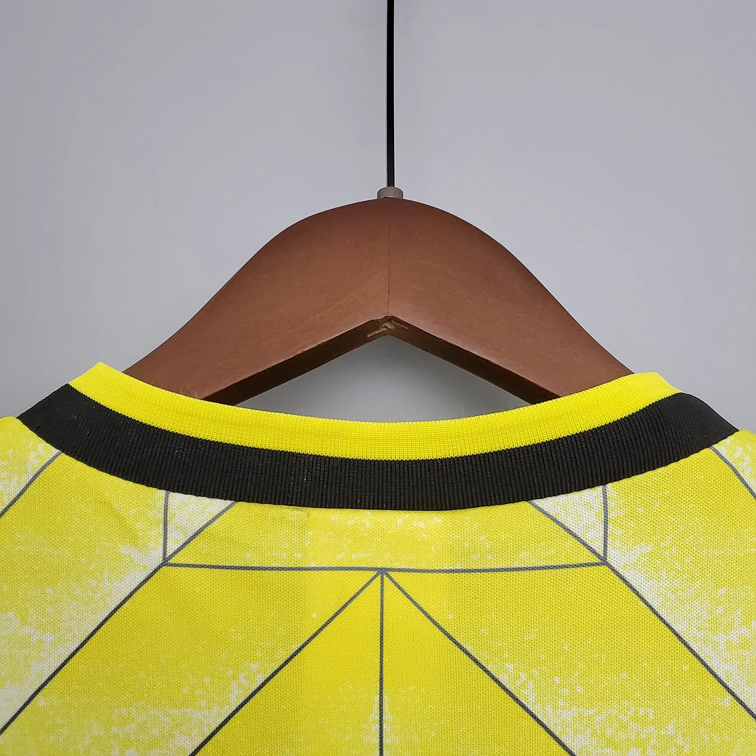 1988/1989 Retro Dortmund Home Football Shirt - Image 6