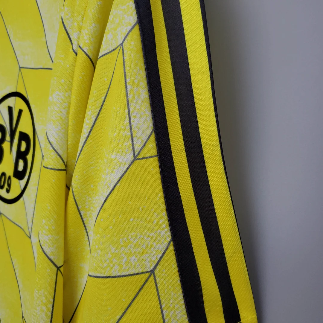 1988/1989 Retro Dortmund Home Football Shirt - Image 9