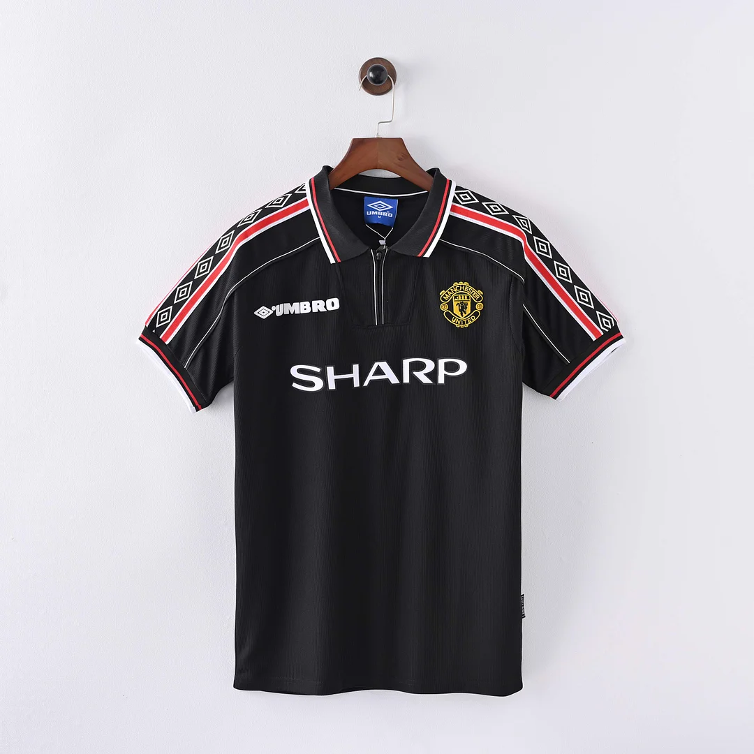 1998/1999 Retro Manchester United Third Away Football Shirt 1:1 Thai Quality