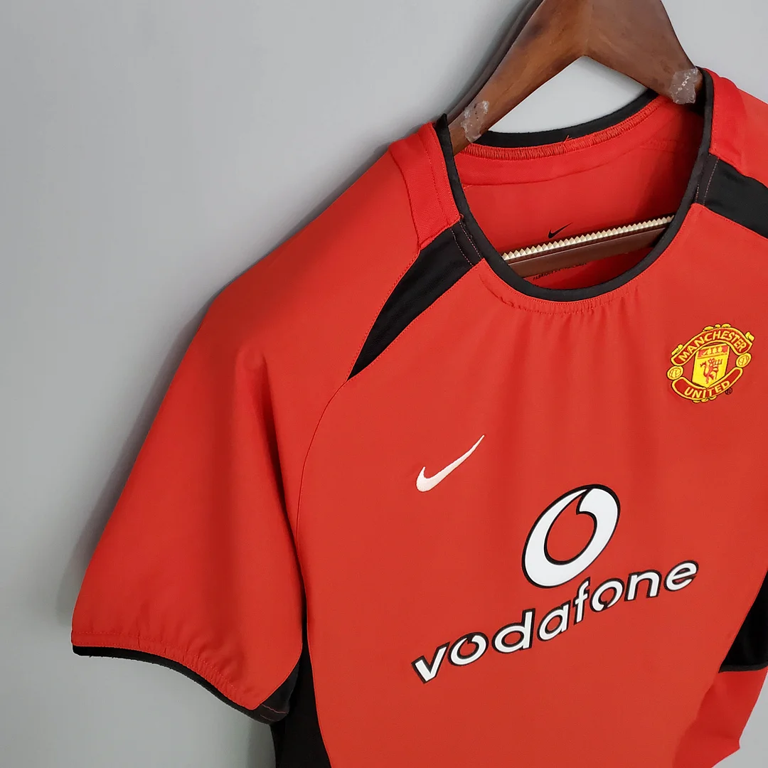 2002/2004 Retro Manchester United Home Football Shirt 1:1 Thai Quality - Image 6