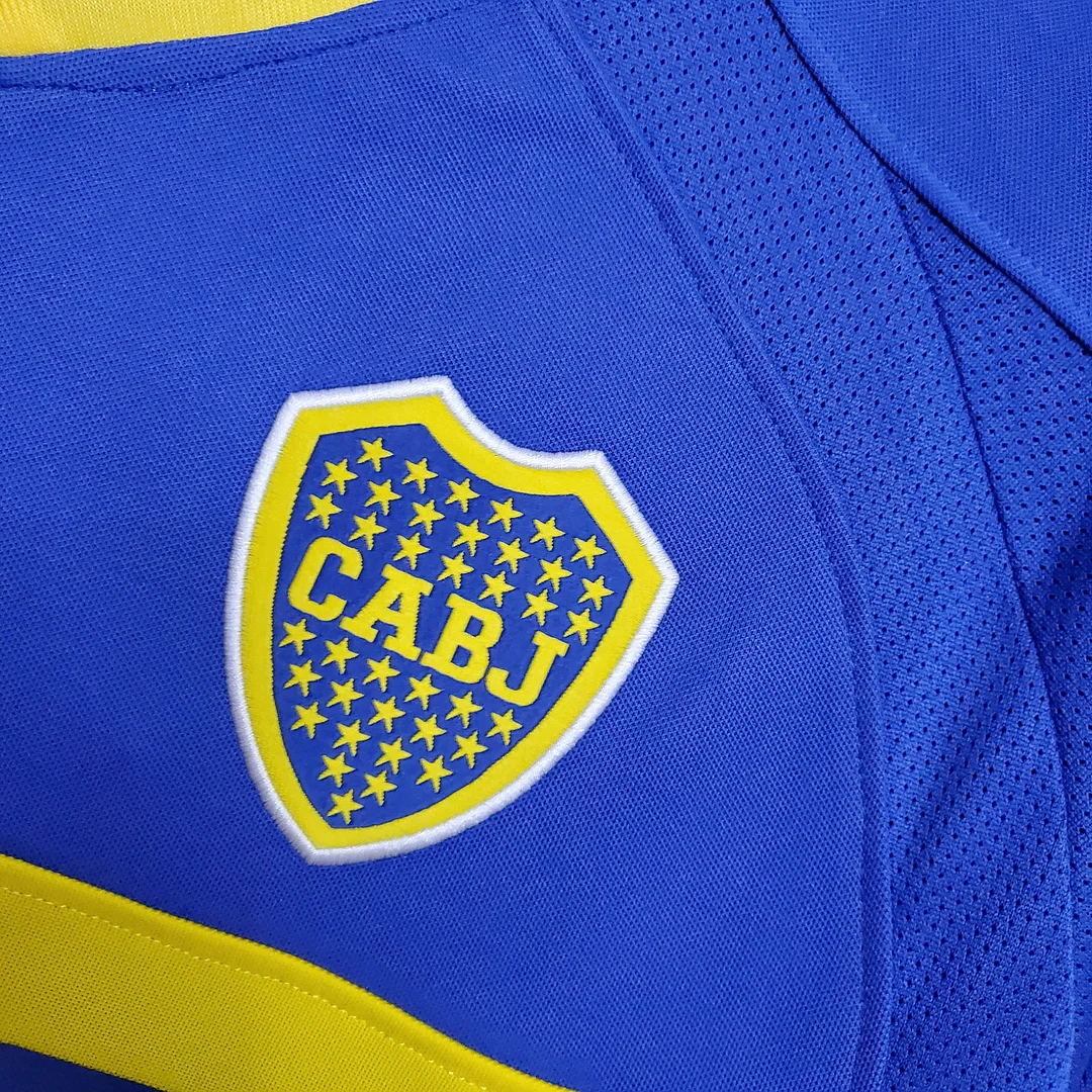 2003/2004 Retro Boca Juniors Home Football Jersey 1:1 Thai Quality - Image 5