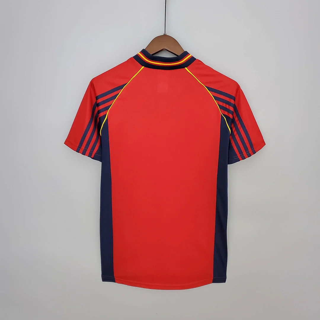 1998 Retro Spain Home Football Shirt 1:1 Thai Quality - Image 2
