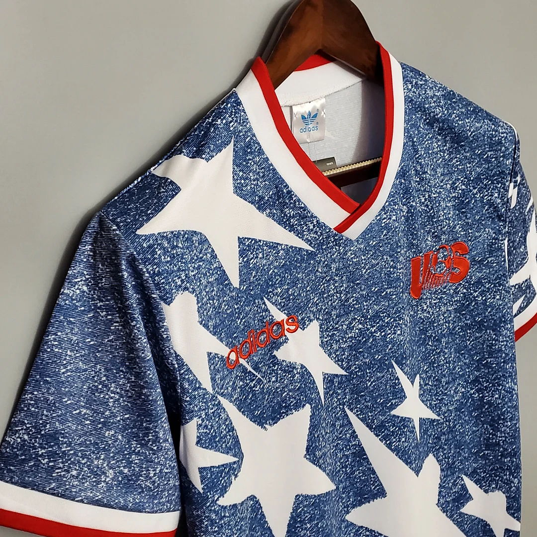 1994 Retro United States Soccer Jersey Home - Image 2