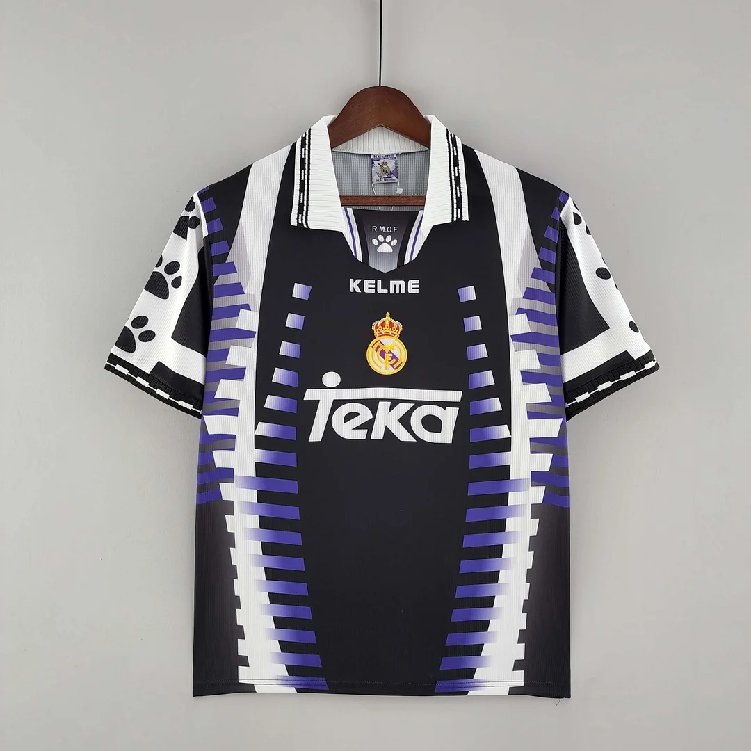 1997/1998 Retro Real Madrid Third Away Football Shirt 1:1 Thai Quality
