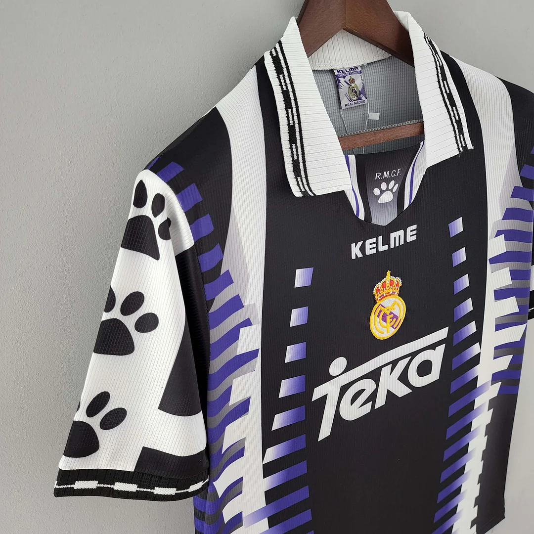 1997/1998 Retro Real Madrid Third Away Football Shirt 1:1 Thai Quality - Image 5
