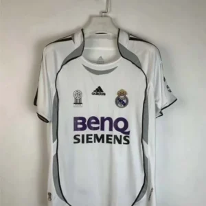 2006/2007 Retro Real Madrid Home Football Shirt 1:1 Thai Quality