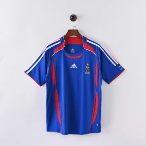 2006 Retro France Home Football Shirt 1:1 Thai Quality