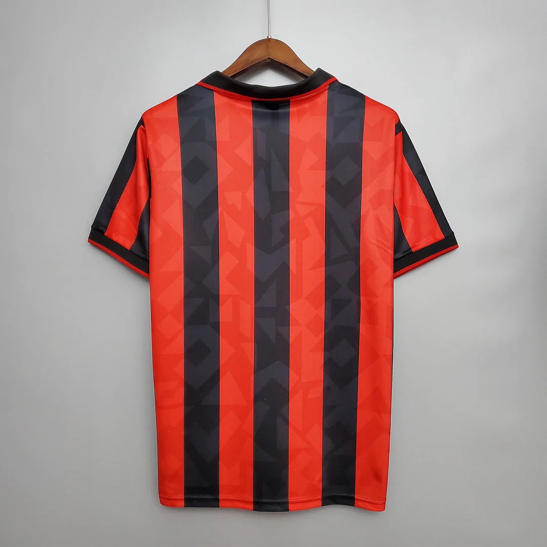 1993/1994 Retro AC Milan Home Football Shirt 1:1 Thai Quality - Image 2
