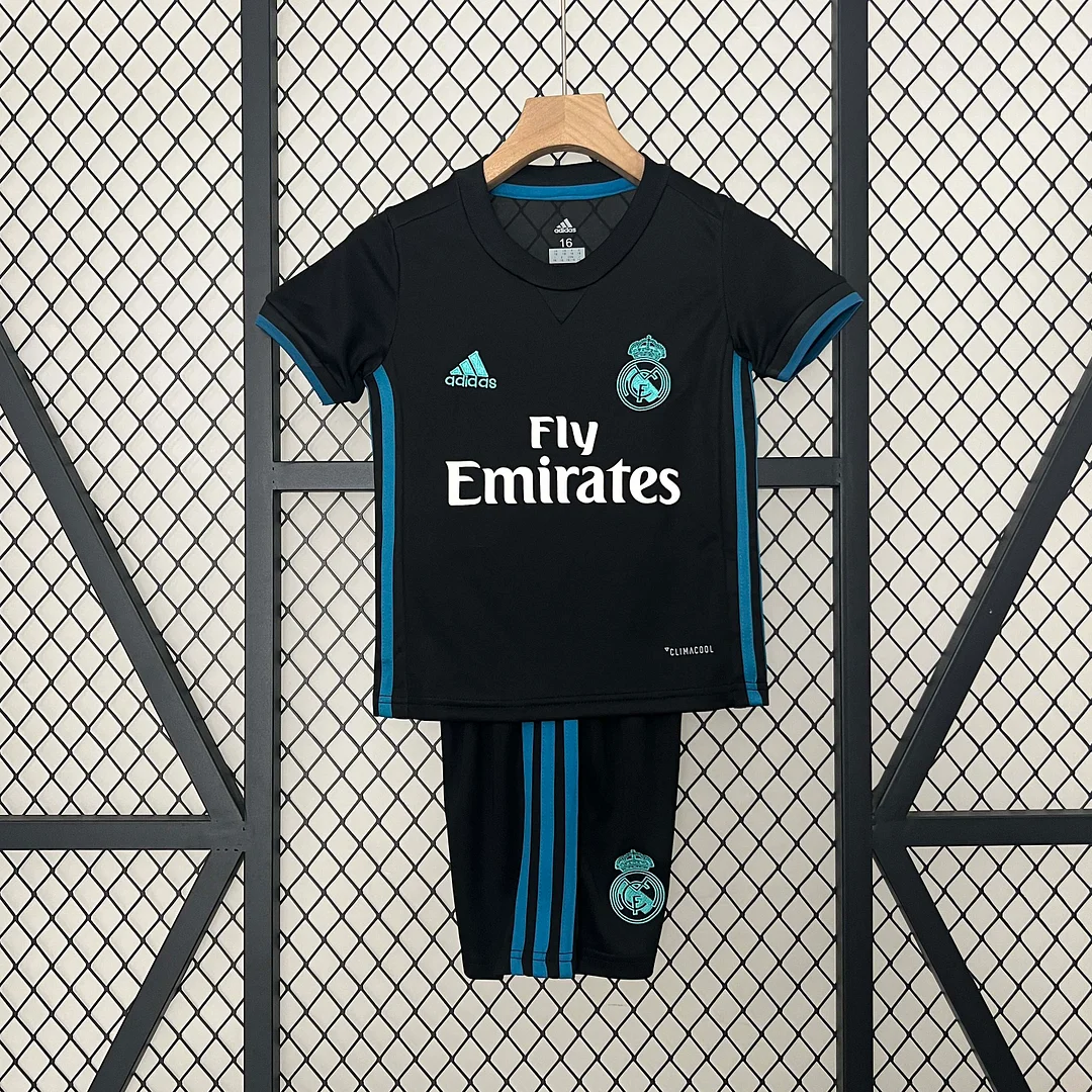 2017/2018 Retro Real Madrid Away Football Shirt 1:1 Thai Quality Kids Size