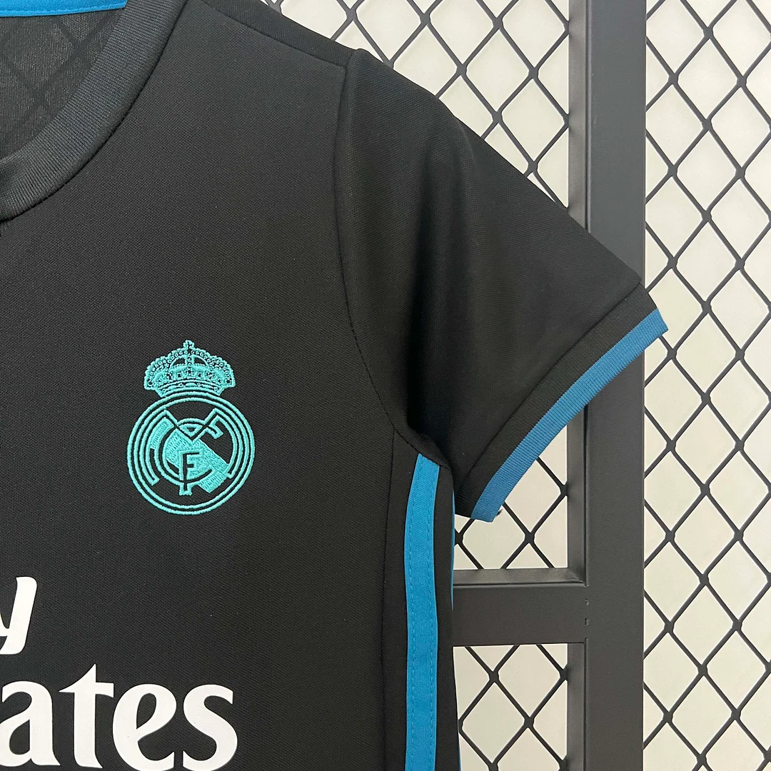 2017/2018 Retro Real Madrid Away Football Shirt 1:1 Thai Quality Kids Size - Image 7