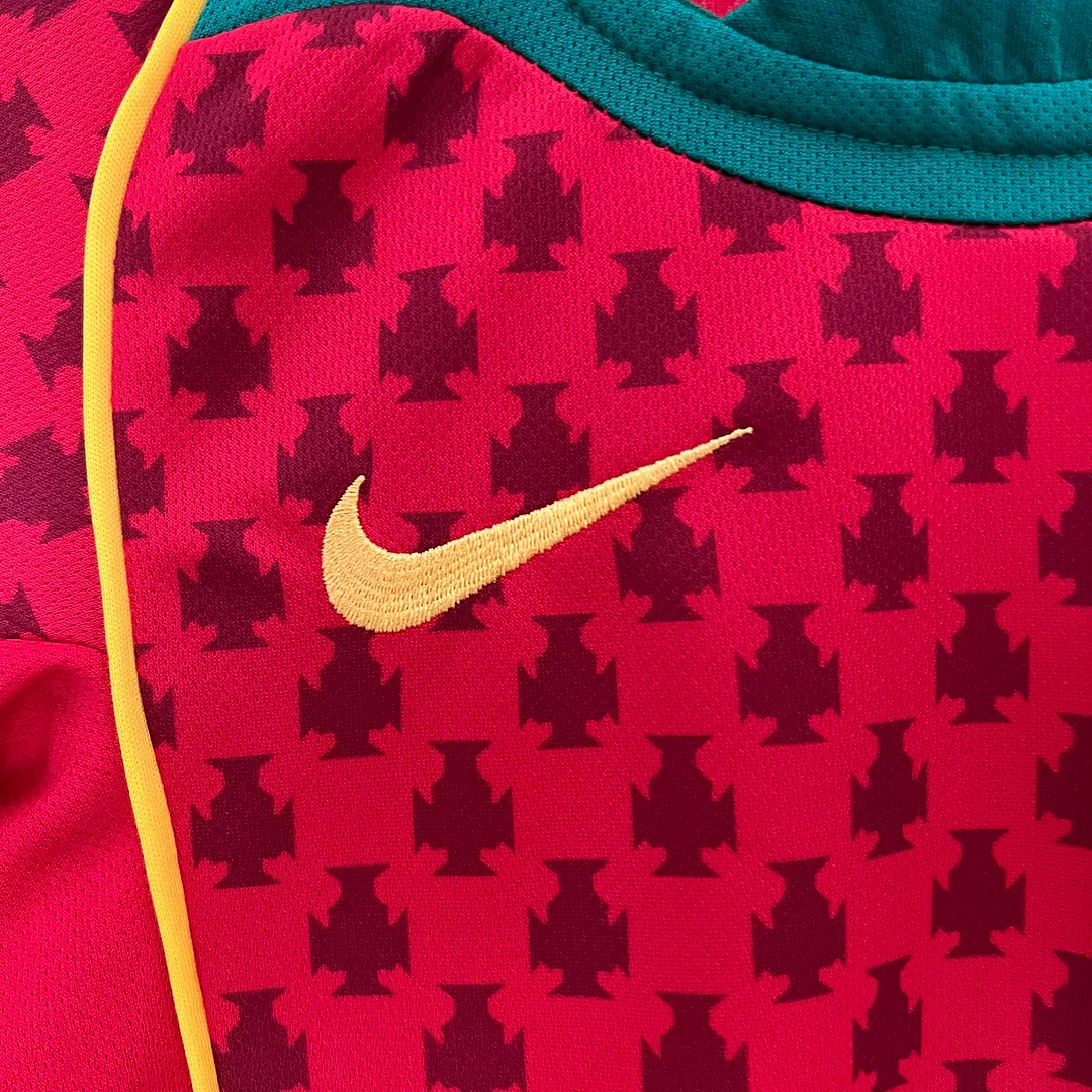 2004 Retro Portugal Home Football Shirt 1:1 Thai Quality Kids Size - Image 5