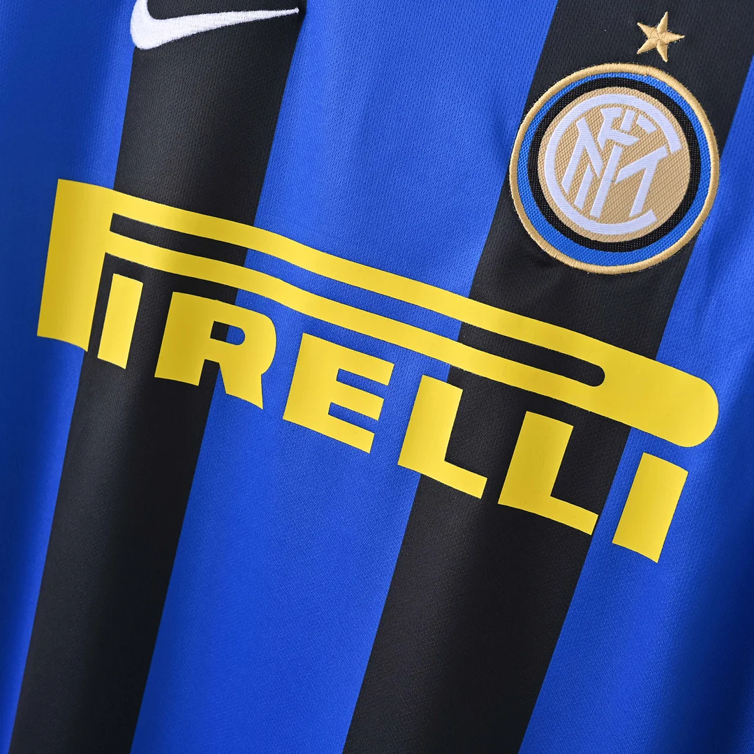 2008/2009 Retro Internazionale Milan Home Football Jersey 1:1 Thai Quality - Image 5
