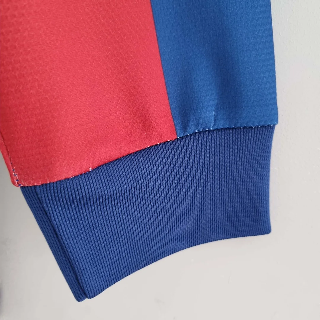 2010/2011 Retro Long Sleeve Barcelona Home Football Shirt 1:1 Thai Quality - Image 3