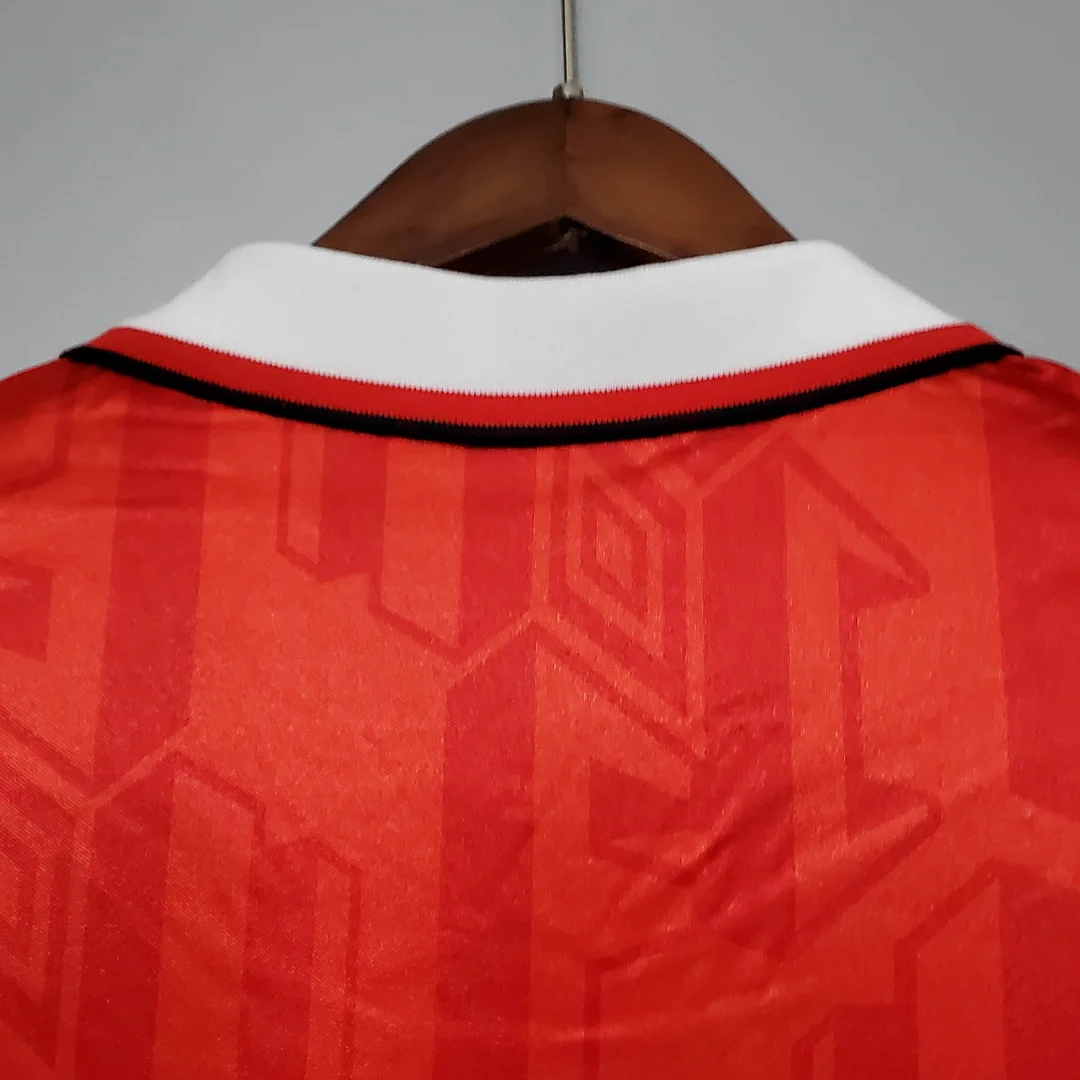 1992/1994 Retro Manchester United Home Football Shirt 1:1 Thai Quality - Image 6