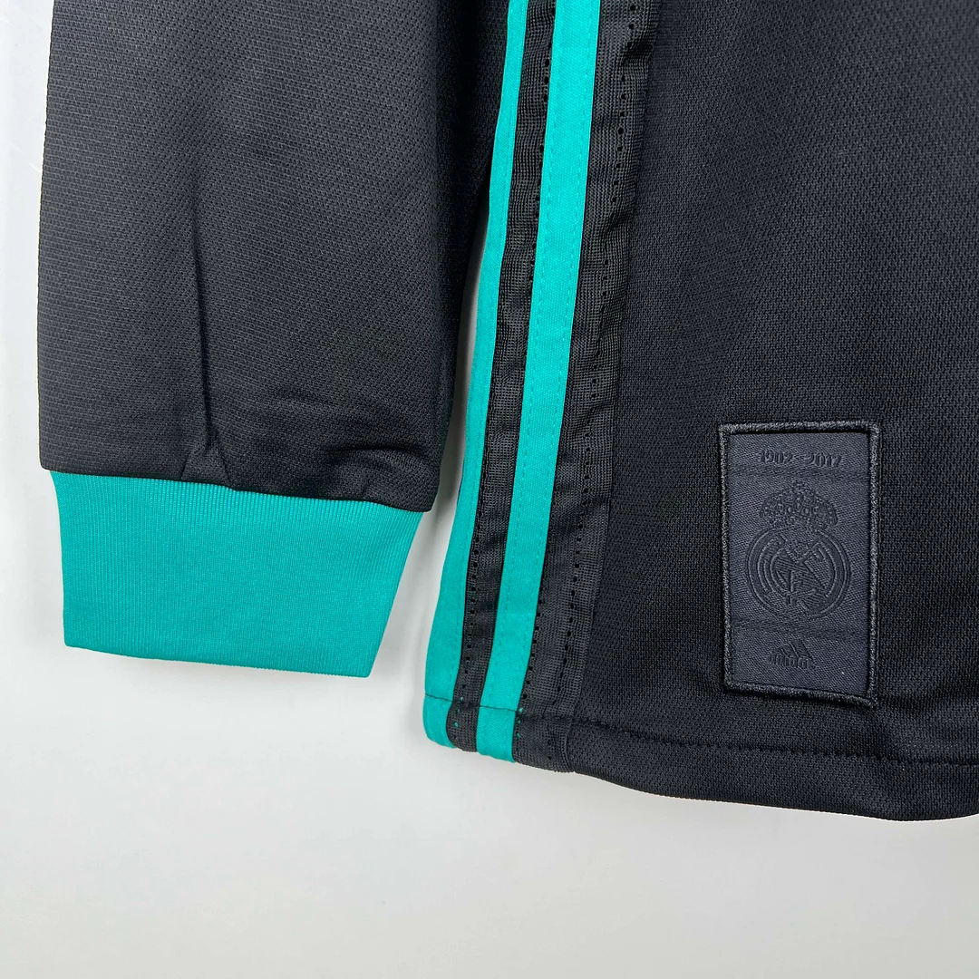 2017/2018 Retro Long Sleeve Real Madrid Away Football Shirt1:1 Thai Quality - Image 8