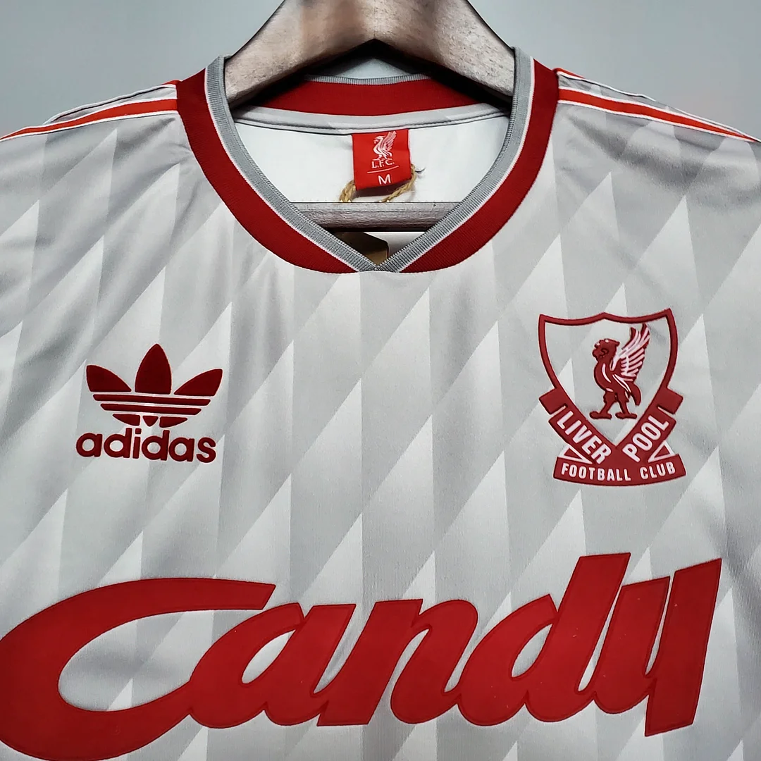 1989/1991 Retro Liverpool Away Football Shirt 1:1 Thai Quality - Image 3