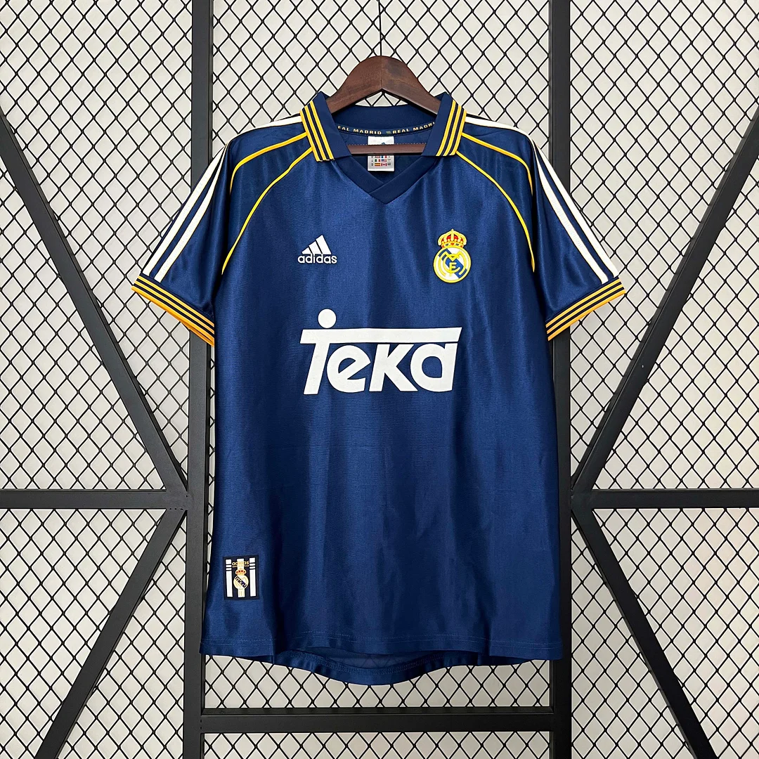 1998/2000 Retro Real Madrid Third Away Football Shirt 1:1 Thai Quality