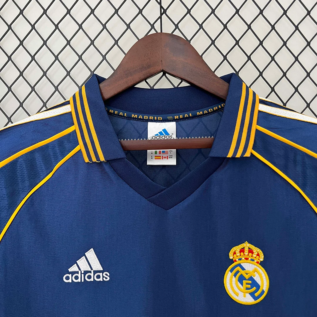 1998/2000 Retro Real Madrid Third Away Football Shirt 1:1 Thai Quality - Image 3